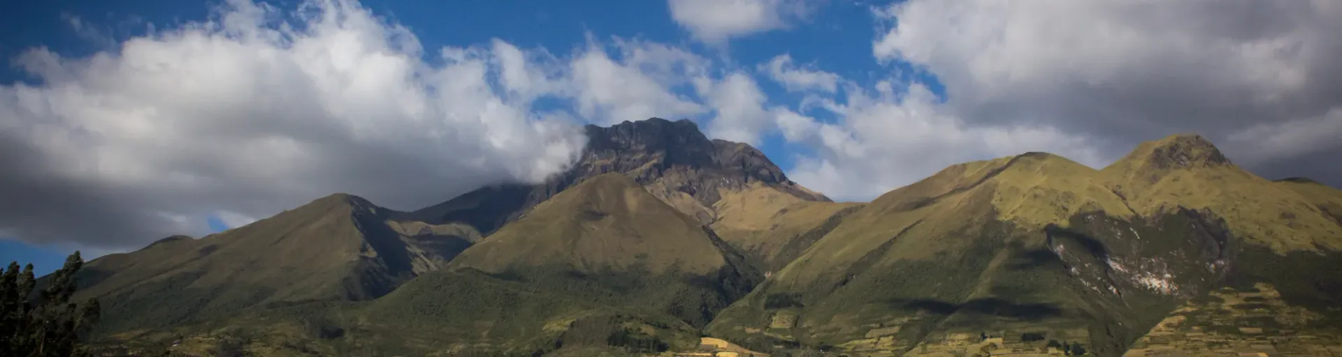 Vista de Otavalo, Ecuador